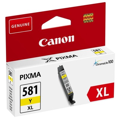 Tusz Oryginalny Canon CLI-581 XL Y (2051C001) (Żółty)