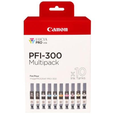Tusze Oryginalne Canon PFI-300 Color (komplet)