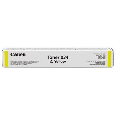 Toner Oryginalny Canon 034 (9451B001) (Żółty)