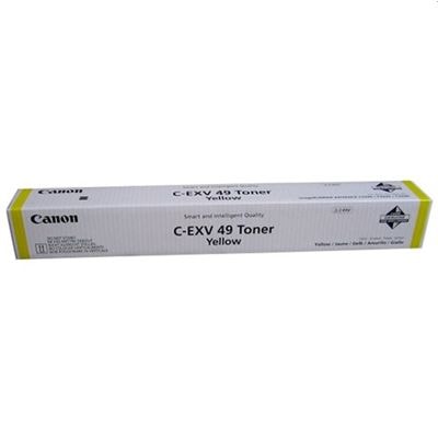 Toner Oryginalny Canon C-EXV 49 Y (8527B002) (Żółty)