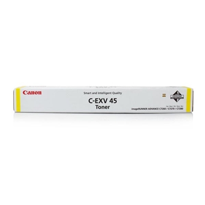 Toner Oryginalny Canon C-EXV45 Y (6948B002) (Żółty)