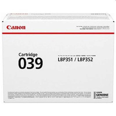 Toner Oryginalny Canon CRG-039 (0287C001) (Czarny)