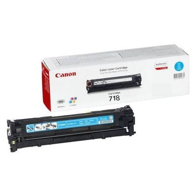 Toner Oryginalny Canon CRG-718 C (2661B002AA, 2661B011AA) (Błękitny)