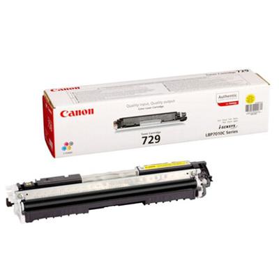 Toner Oryginalny Canon CRG-729 Y (4367B002) (Żółty)