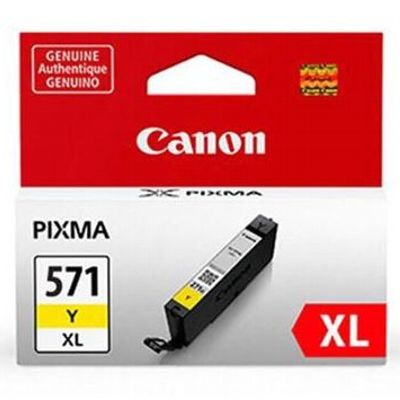 Tusz Oryginalny Canon CLI-571 XL Y (0334C001) (Żółty)