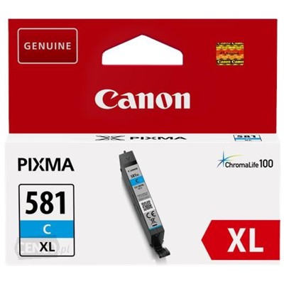 Tusz Oryginalny Canon CLI-581 XL C (2049C001) (Błękitny)