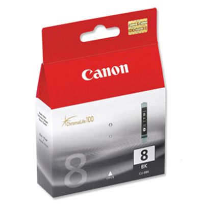 Tusz Oryginalny Canon CLI-8 BK (0620B001) (Czarny)