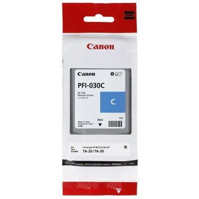 Tusz Oryginalny Canon PFI-030C (3490C001) (Błękitny)