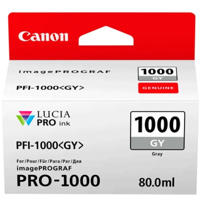 Tusz Oryginalny Canon PFI-1000GY (0552C001) (Szary)