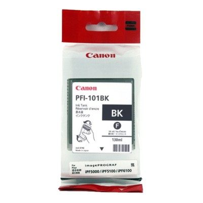 Tusz Oryginalny Canon PFI-101BK (0883B001) (Czarny)