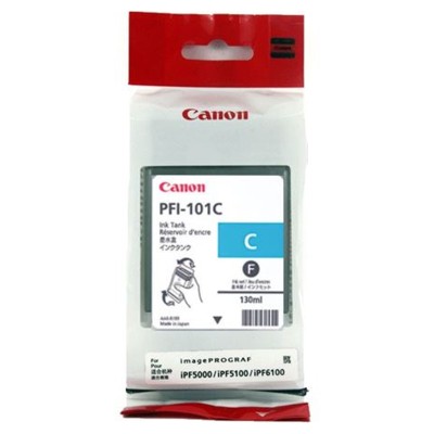 Tusz Oryginalny Canon PFI-101C (0884B001) (Błękitny)