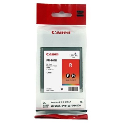 Tusz Oryginalny Canon PFI-101R (0889B001) (Czerwony)