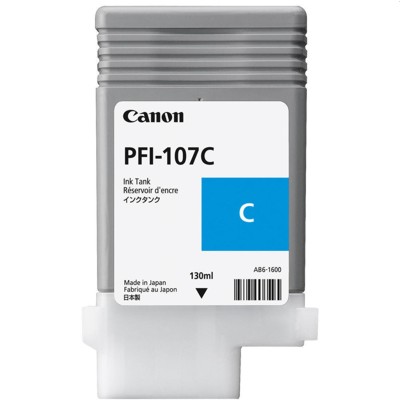 Tusz Oryginalny Canon PFI-107C (6706B001) (Błękitny)
