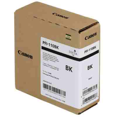 Tusz Oryginalny Canon PFI-110BK (2364C001) (Czarny)