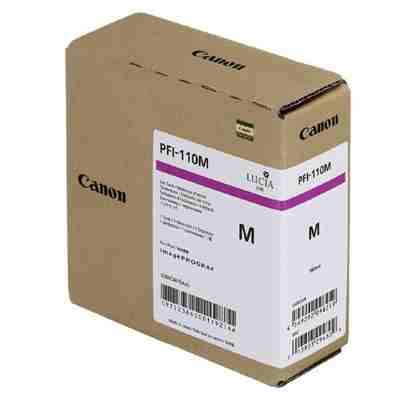 Tusz Oryginalny Canon PFI-110M (2366C001) (Purpurowy)