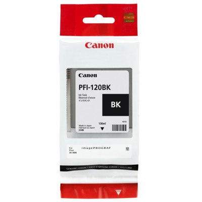 Tusz Oryginalny Canon PFI-120BK (2885C001) (Czarny)