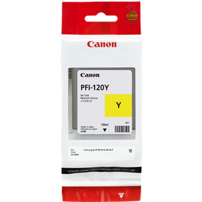 Tusz Oryginalny Canon PFI-120Y (2888C001) (Żółty)