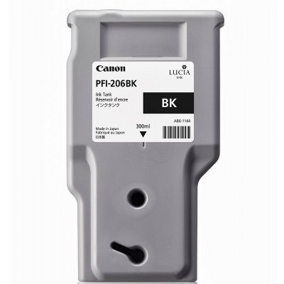 Tusz Oryginalny Canon PFI-206BK (5303B001AA) (Czarny)