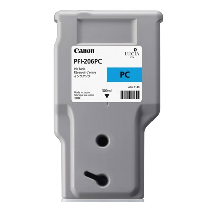 Tusz Oryginalny Canon PFI-206PC (5307B001AA) (Błękitny Foto)