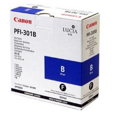Tusz Oryginalny Canon PFI-301B (1494B001) (Niebieski)