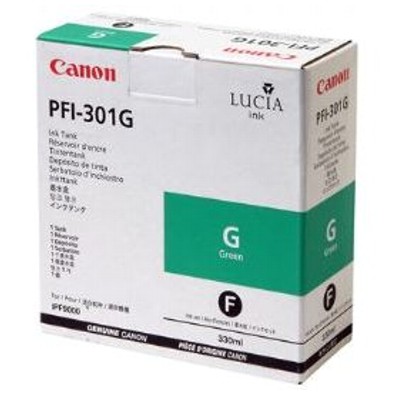 Tusz Oryginalny Canon PFI-301G (1493B001) (Zielony)