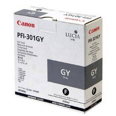 Tusz Oryginalny Canon PFI-301GY (1495B001) (Szary)