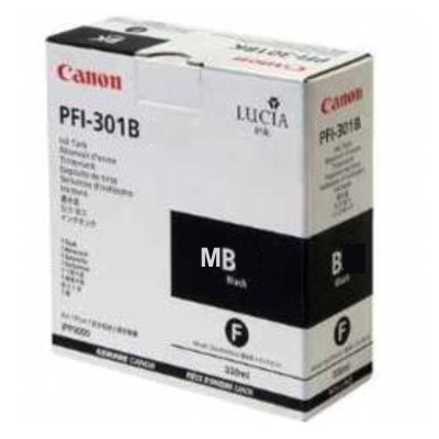 Tusz Oryginalny Canon PFI-301MB (1485B001) (Czarny matowy)