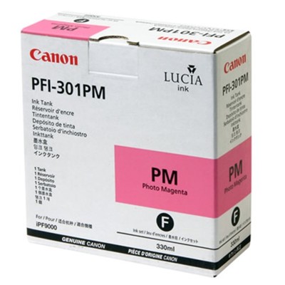 Tusz Oryginalny Canon PFI-301PM (1491B001) (Purpurowy Foto)