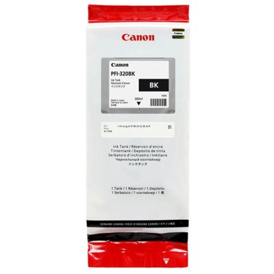 Tusz Oryginalny Canon PFI-320BK (2890C001) (Czarny)