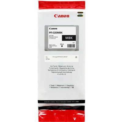 Tusz Oryginalny Canon PFI-320MBK (2889C001) (Czarny matowy)