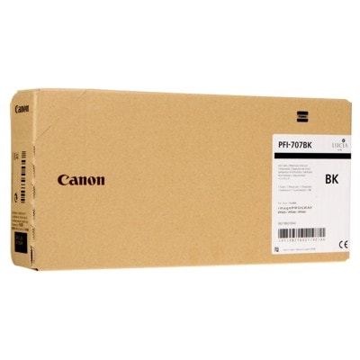 Tusz Oryginalny Canon PFI-707BK (9821B001) (Czarny)