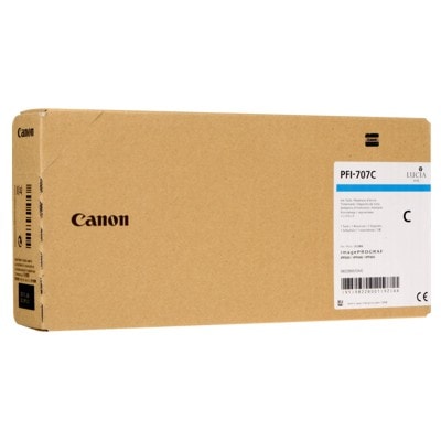 Tusz Oryginalny Canon PFI-707C (9822B001) (Błękitny)