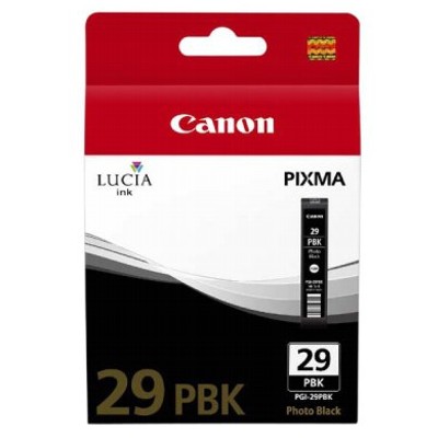 Tusz Oryginalny Canon PGI-29PBK (4869B001) (Czarny Foto)