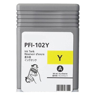 Tusz Zamiennik PFI-102Y do Canon (CF0898B001A) (Żółty)