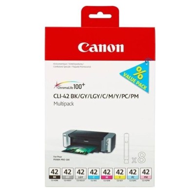 Tusze Oryginalne Canon CLI-42 MULTI PACK (6384B010) (komplet)