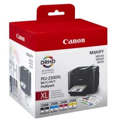Tusze Oryginalne Canon PGI-2500 CMYK (9254B004) (komplet)